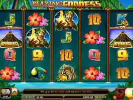 Blazing Goddess free slot machine