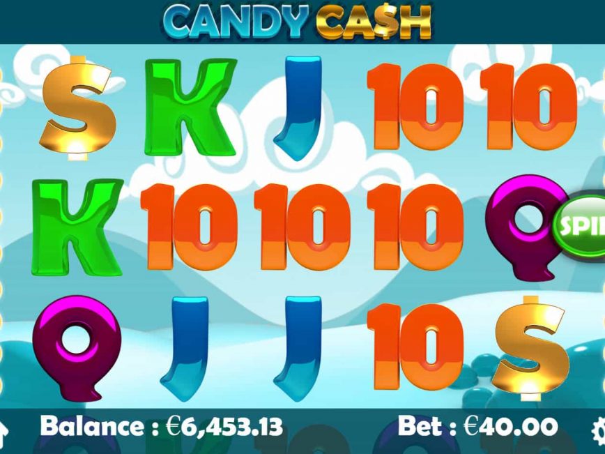 Slot machine Candy Cash online with no deposit