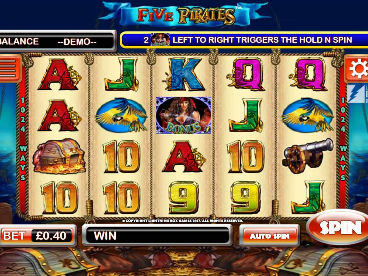 Five Pirates Slot Machine