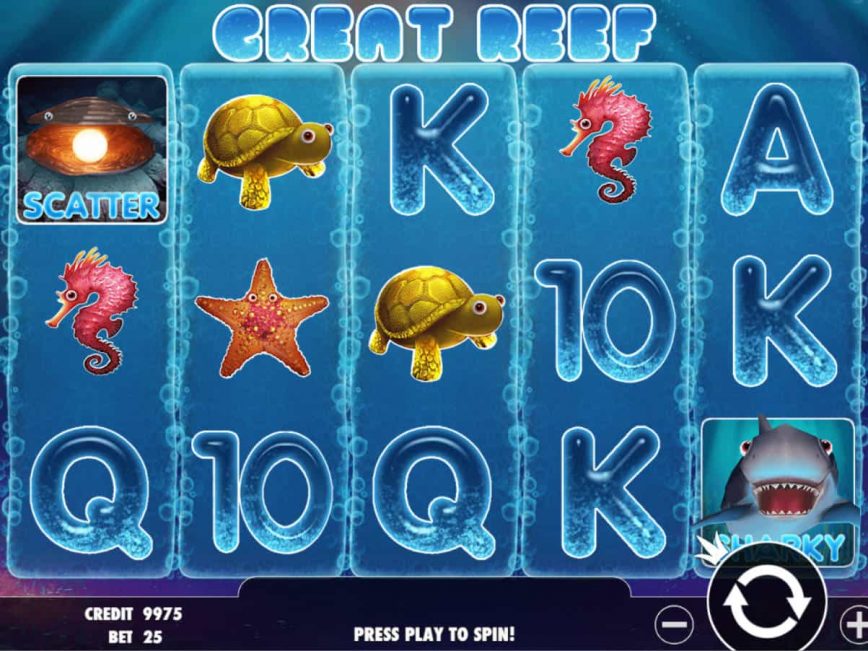Casino game with no deposit Great Reef