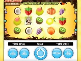 A picture of the Jungle Fruits online slot