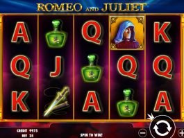 No deposit game Romeo and Juliet online