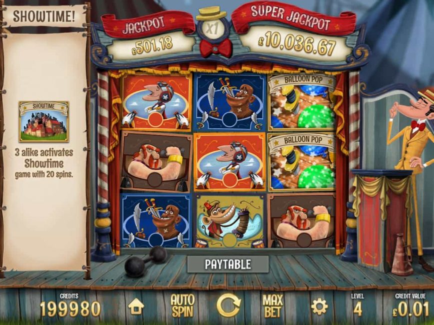Play free slot game Side Show