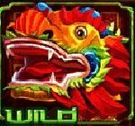 Wild symbol of Dancing Dragons online game 