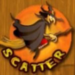 Scatter symbol of Halloween Night online slot machine 