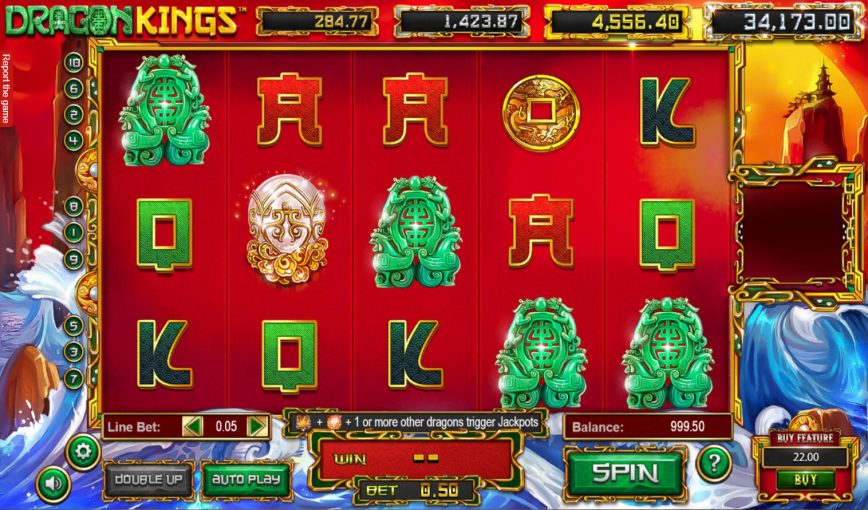 No deposit slot game Dragon Kings