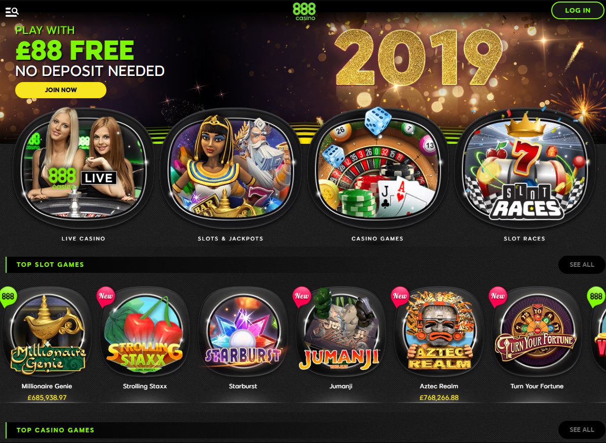 Casino On Net 888 Free Games
