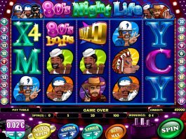 80´s Night Life casino slot machine for free
