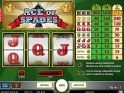 A picture of the slot game Ace of Spades