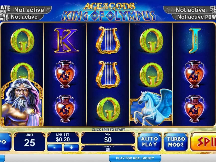 Age of the Gods: King of Olympus online free slot