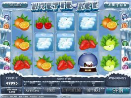 Spin casino slot game Arctic Ace
