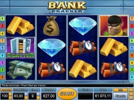 Casino slot machine Bank Cracker