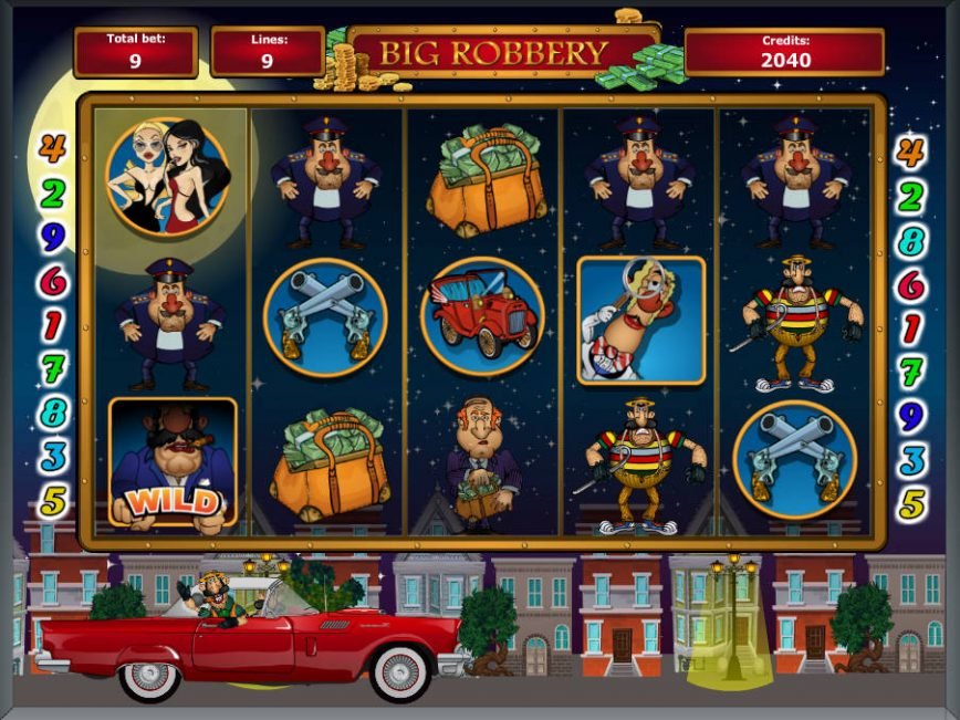 No download slot machine Big Robbery for free