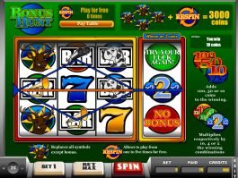 Spin slot machine for fun Bonus Hunt