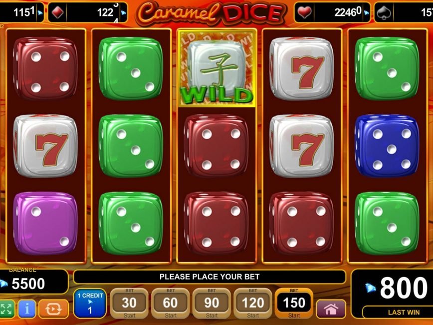 Rainbow Dice Slot Machine