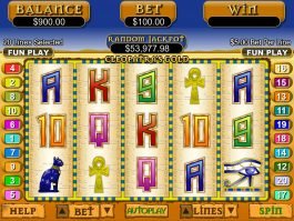 Slot machine for fun Cleopatra´s Gold