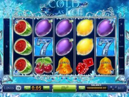 Online casino slot machine Cold as Ice