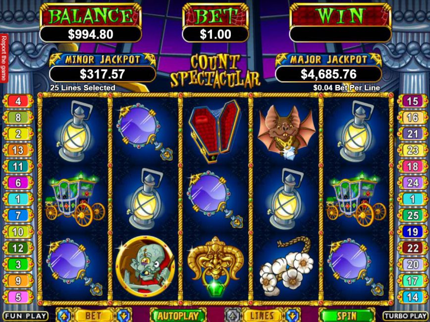 Count Spectacular free online slot