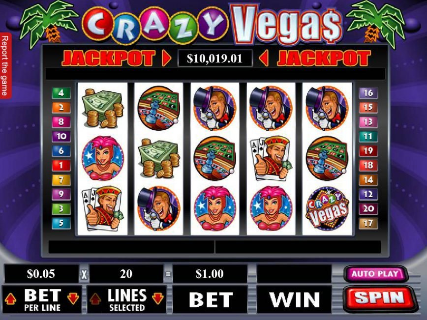 No download slot Crazy Vegas