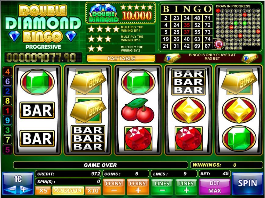 Double Diamond Bingo free slot machine online