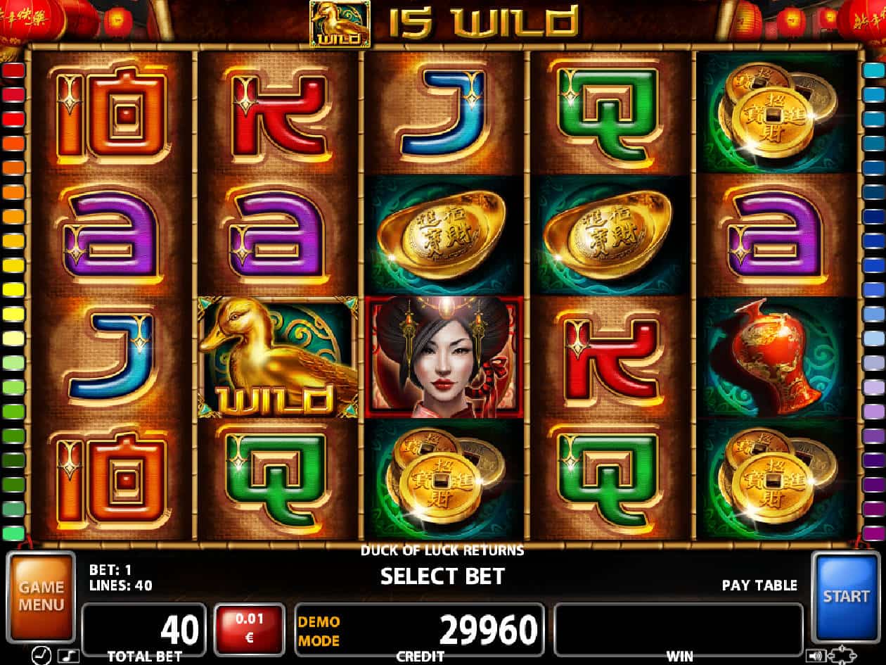 Duck Of Luck Slot Machine