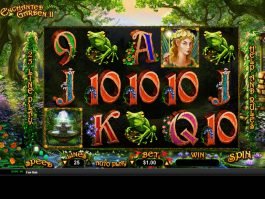 A picture of the slot machine Enchanted Garden II