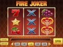 Slot machine with no deposit Fire Joker
