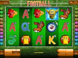 A picture of the casino slot game Football