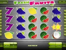 A picture of the casino slot game Fresh Fruits