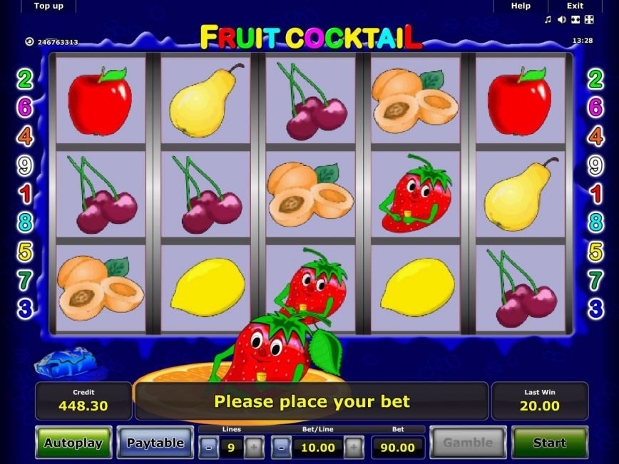 Fruit Cocktail slot machine online