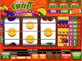 No deposit slot machine Fruit Party