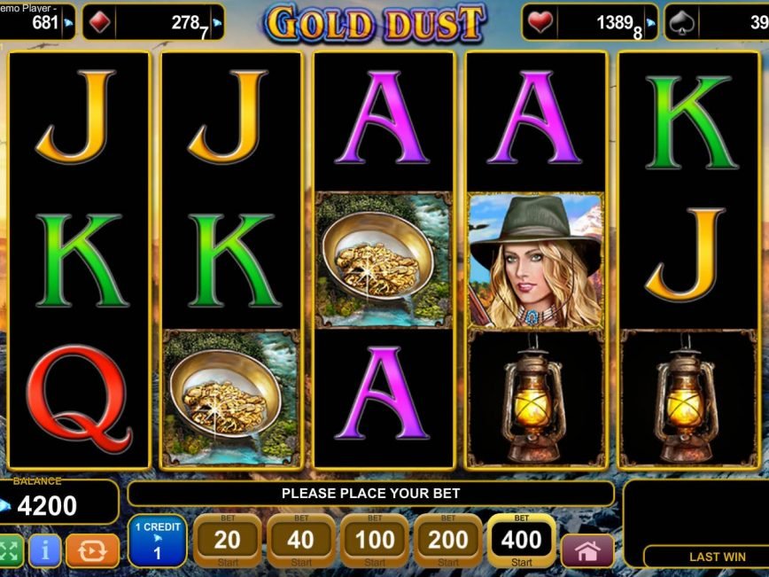 Slot for fun Gold Dust online