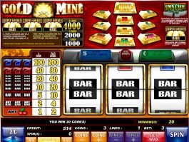 Free online slot game Gold Mine