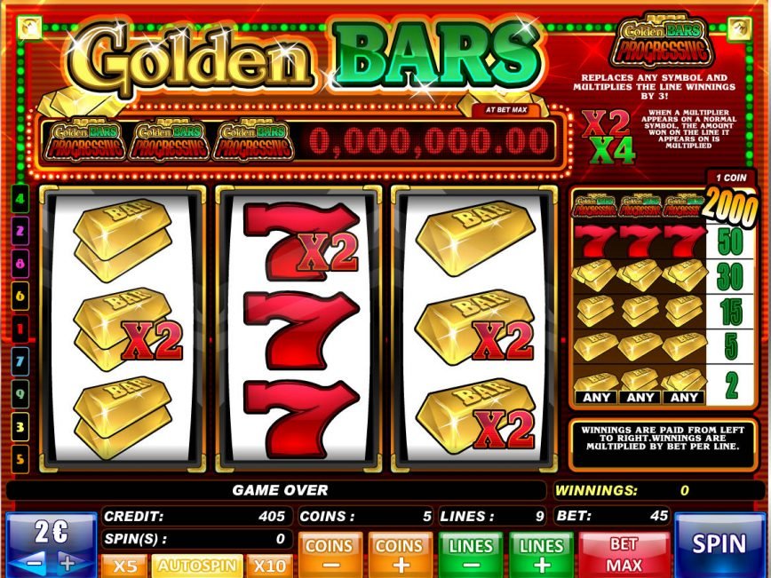 An image of Golden Bars slot game