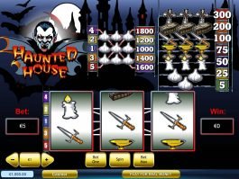 Spin casino slot machine Haunted House