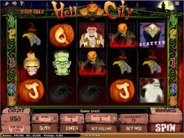 A picture of the slot game Hell City