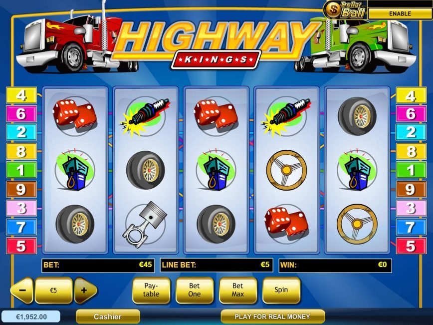 Online slot game Highway Kings no deposit