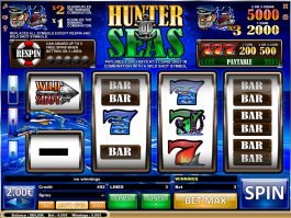 Slot game Hunter of Seas for free