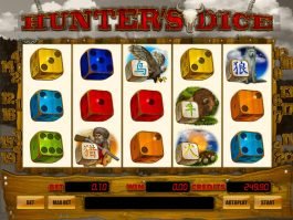 Play casino slot machine Hunter´s Dice online