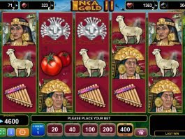 Play free online slot game Inca Gold II