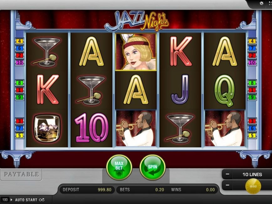A picture of the casino free game Jazz Nights