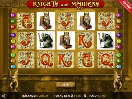 Knights and Maidens casino free game