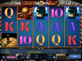 Free casino slot machine Legend of the Sea