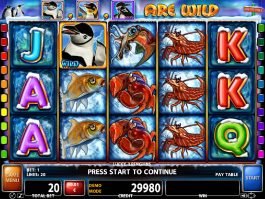 Casino slot machine Lucky 3 Penguins no deposit