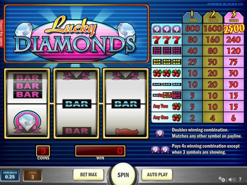 Casino free game Lucky Diamonds