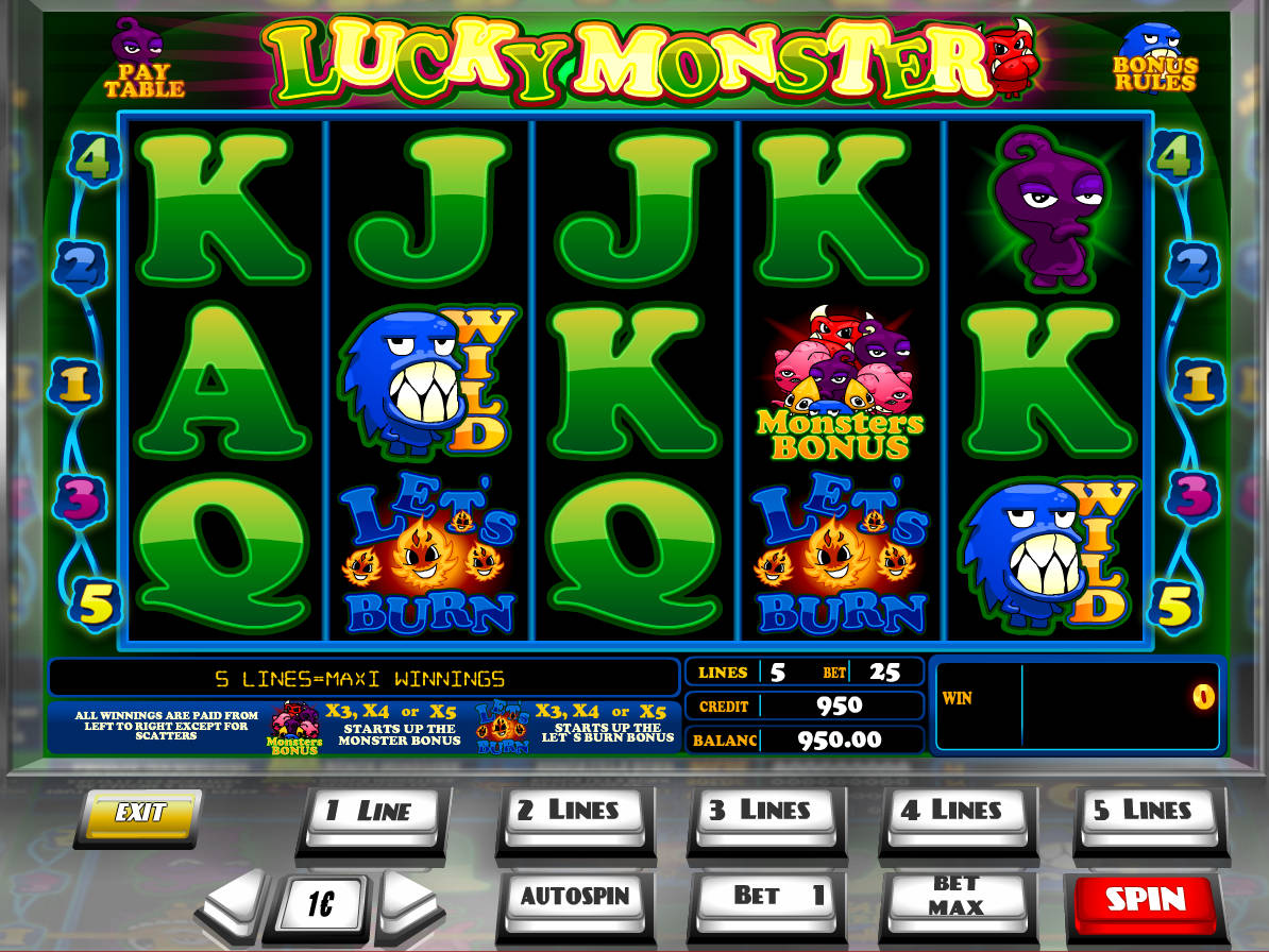 Monster Slot Games