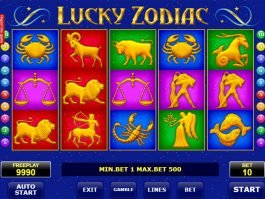 Casino free game Lucky Zodiac