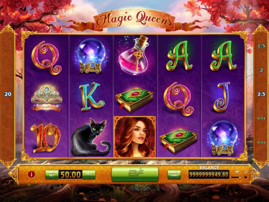 Slot machine Magic Queens online