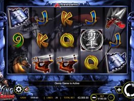 Play casino slot machine Ming Warrior online