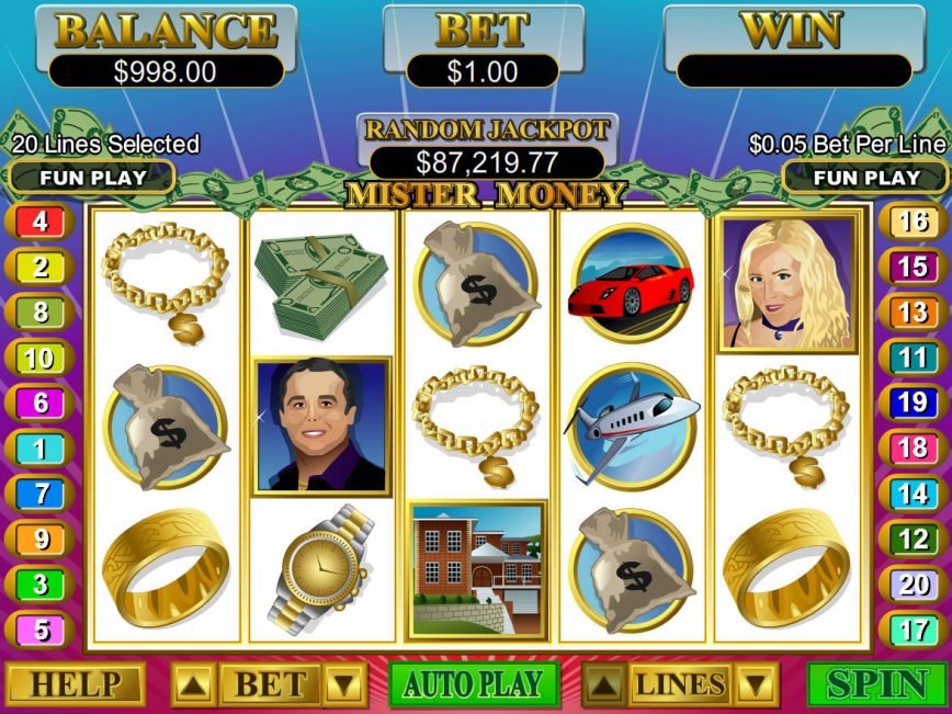 Casino slot game Mister Money no registration
